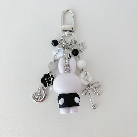 Miffy keychain miffy bunny keychain