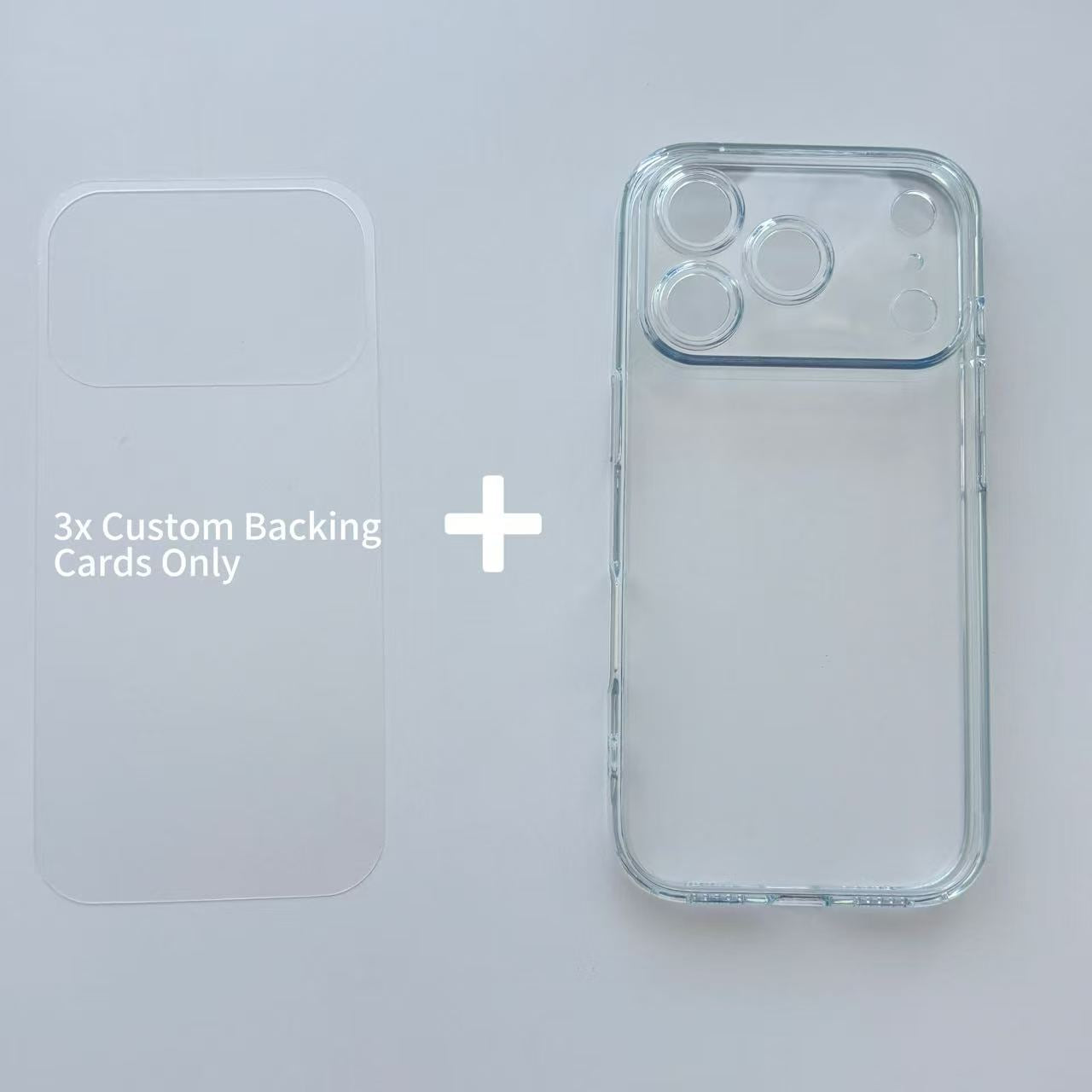 Customizable Phone Backing Card