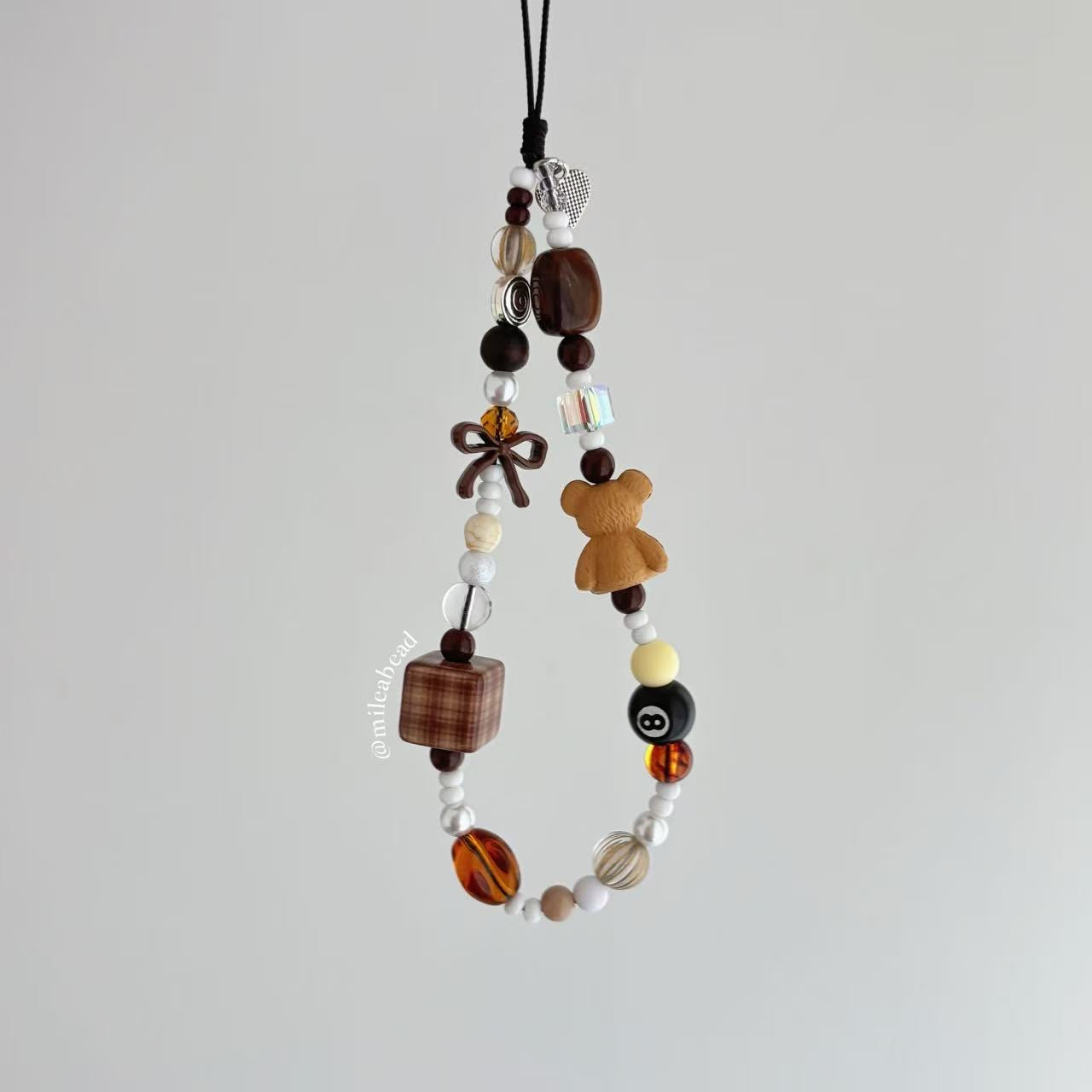 Bear phone charm