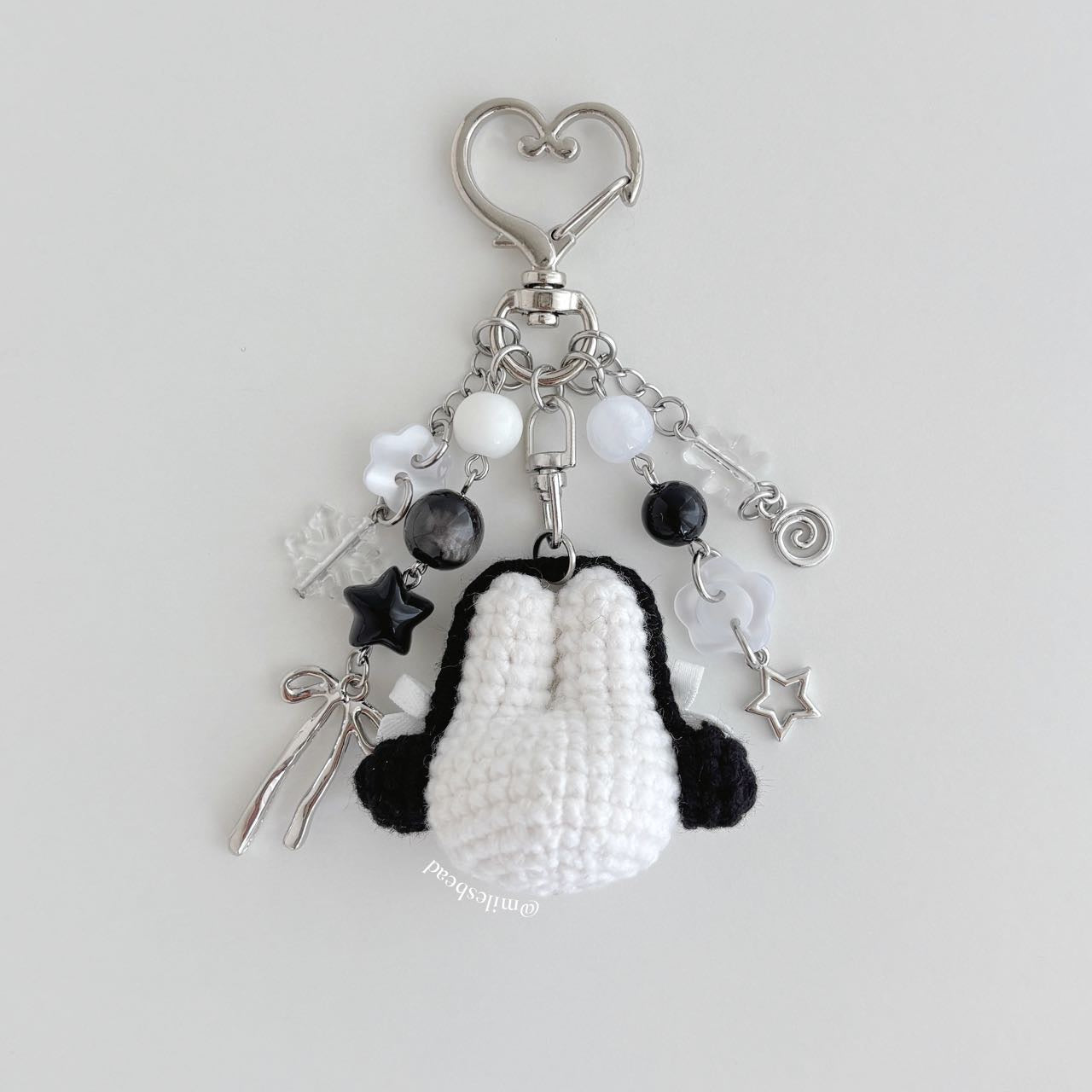 Bunny Crochet Keychains