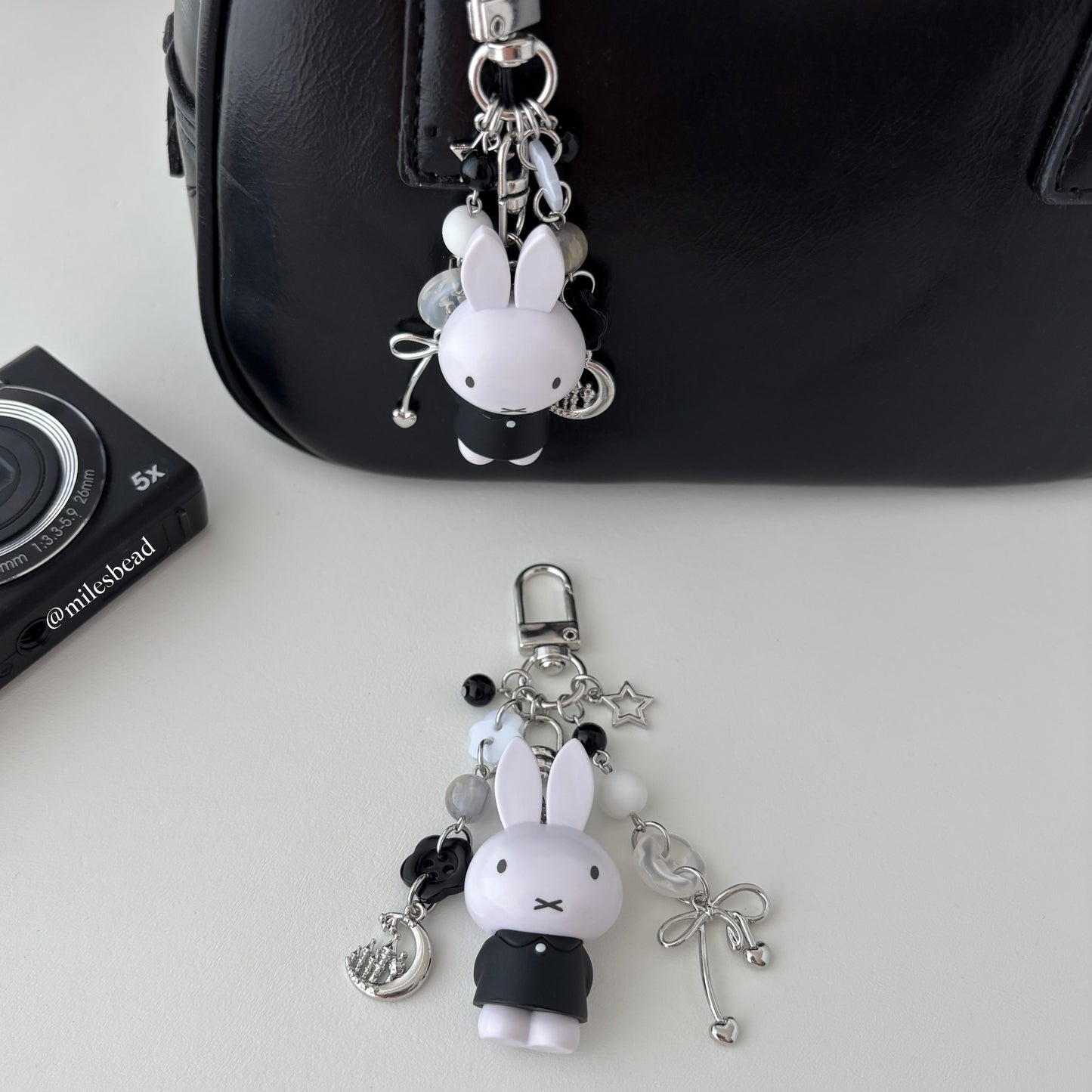Miffy keychain miffy bunny keychain