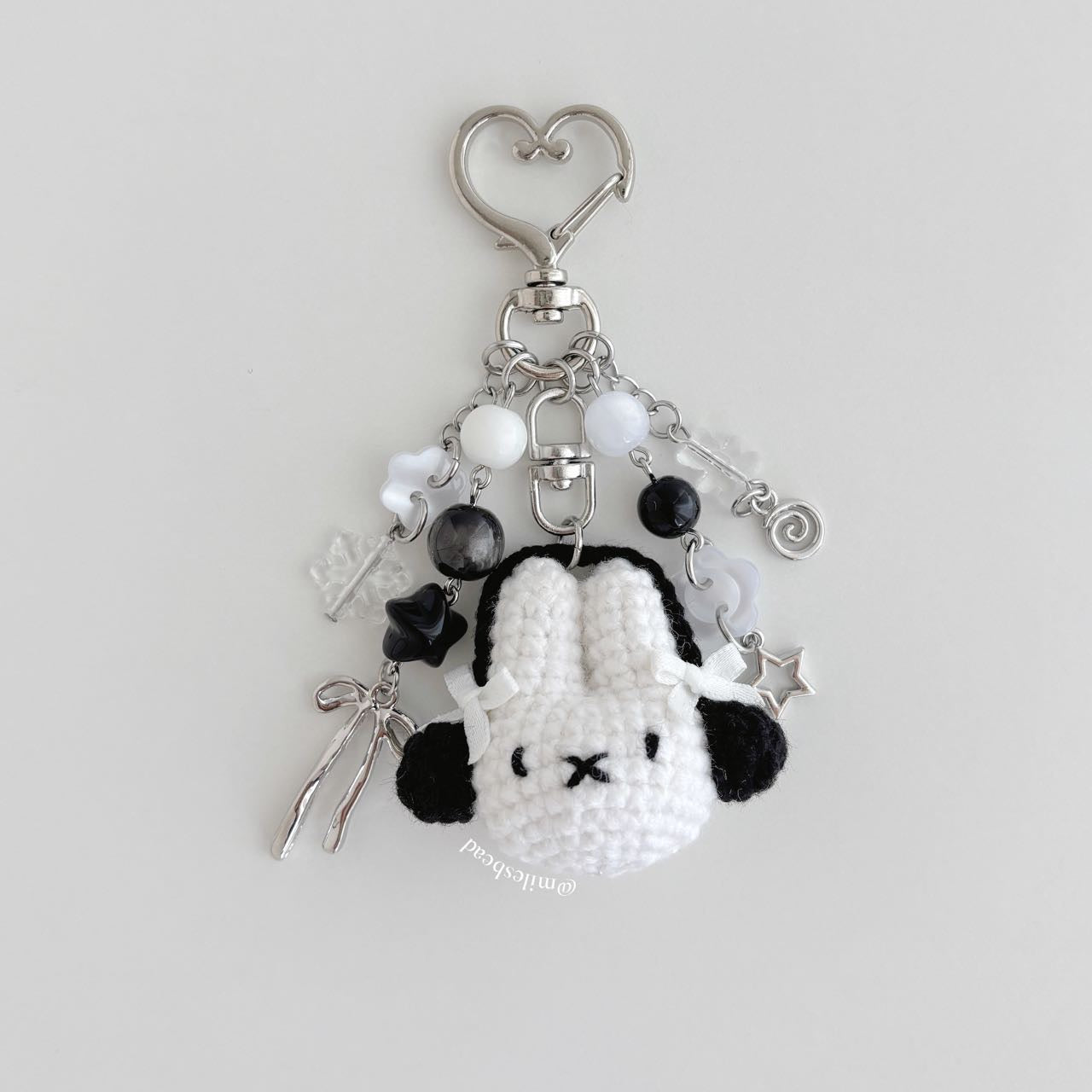 Bunny Crochet Keychains