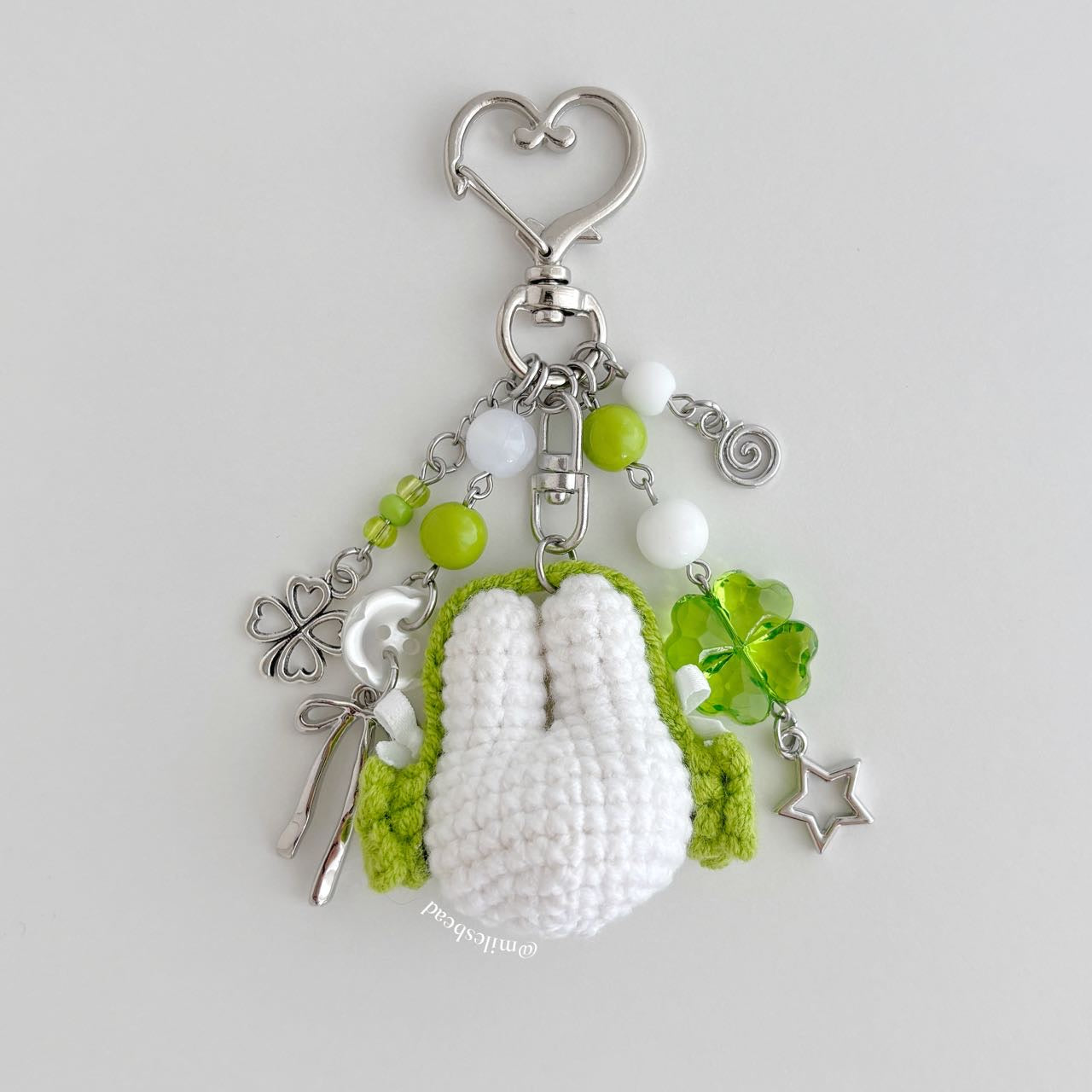 Bunny Crochet Keychains
