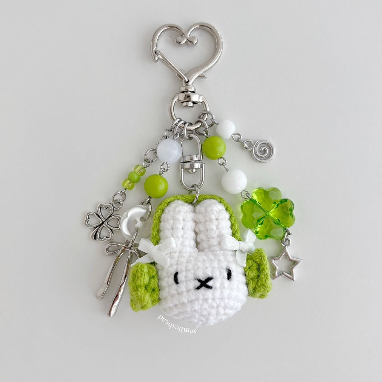 Bunny Crochet Keychains