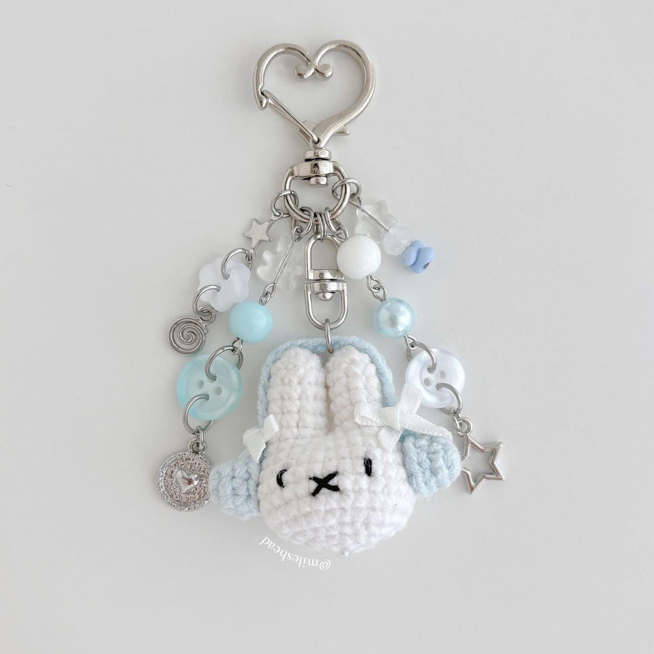 Bunny Crochet Keychains