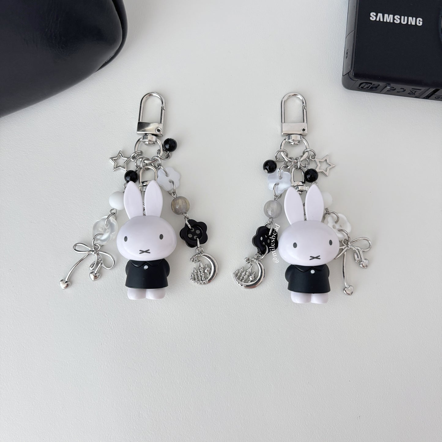 Miffy keychain miffy bunny keychain