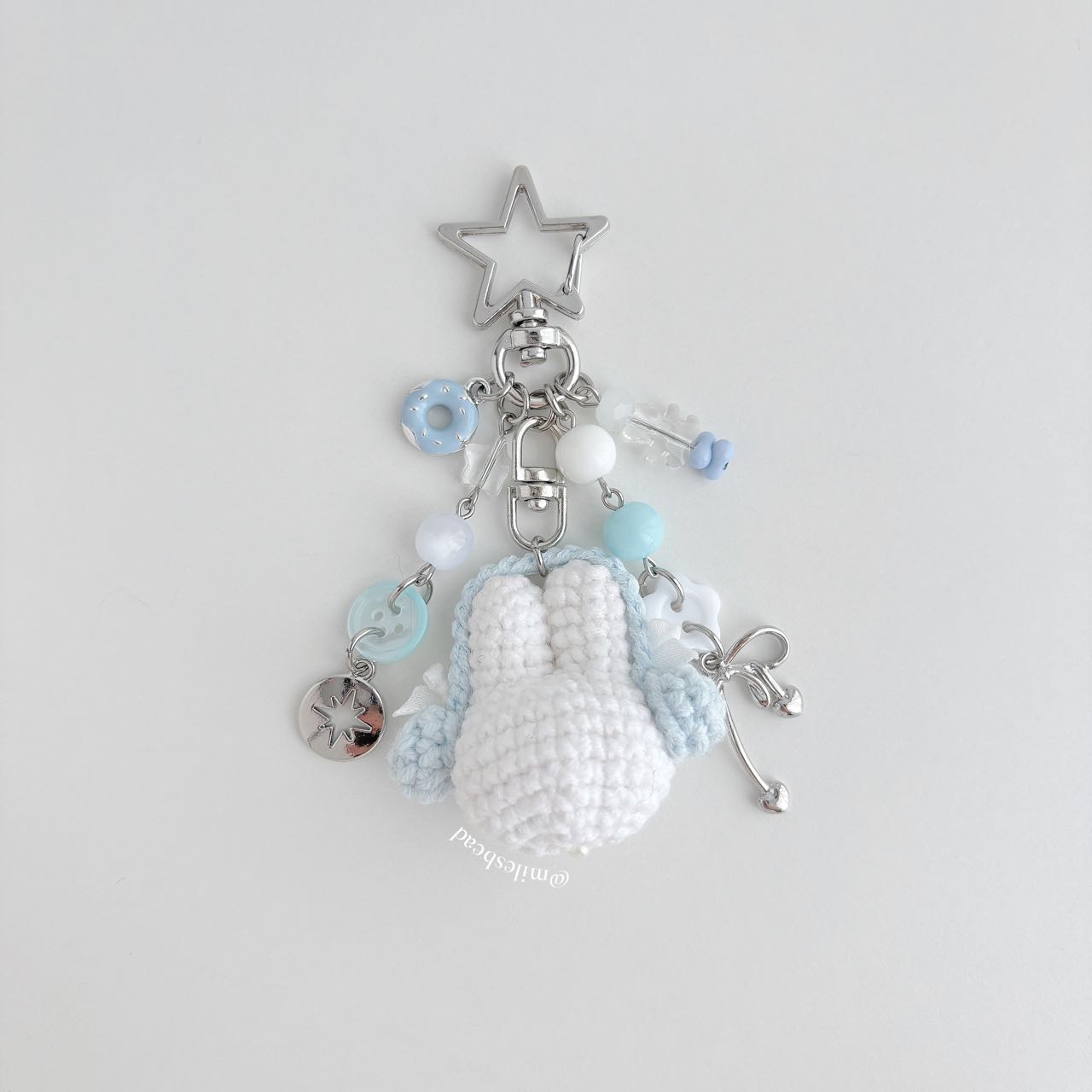 Bunny Crochet Keychains