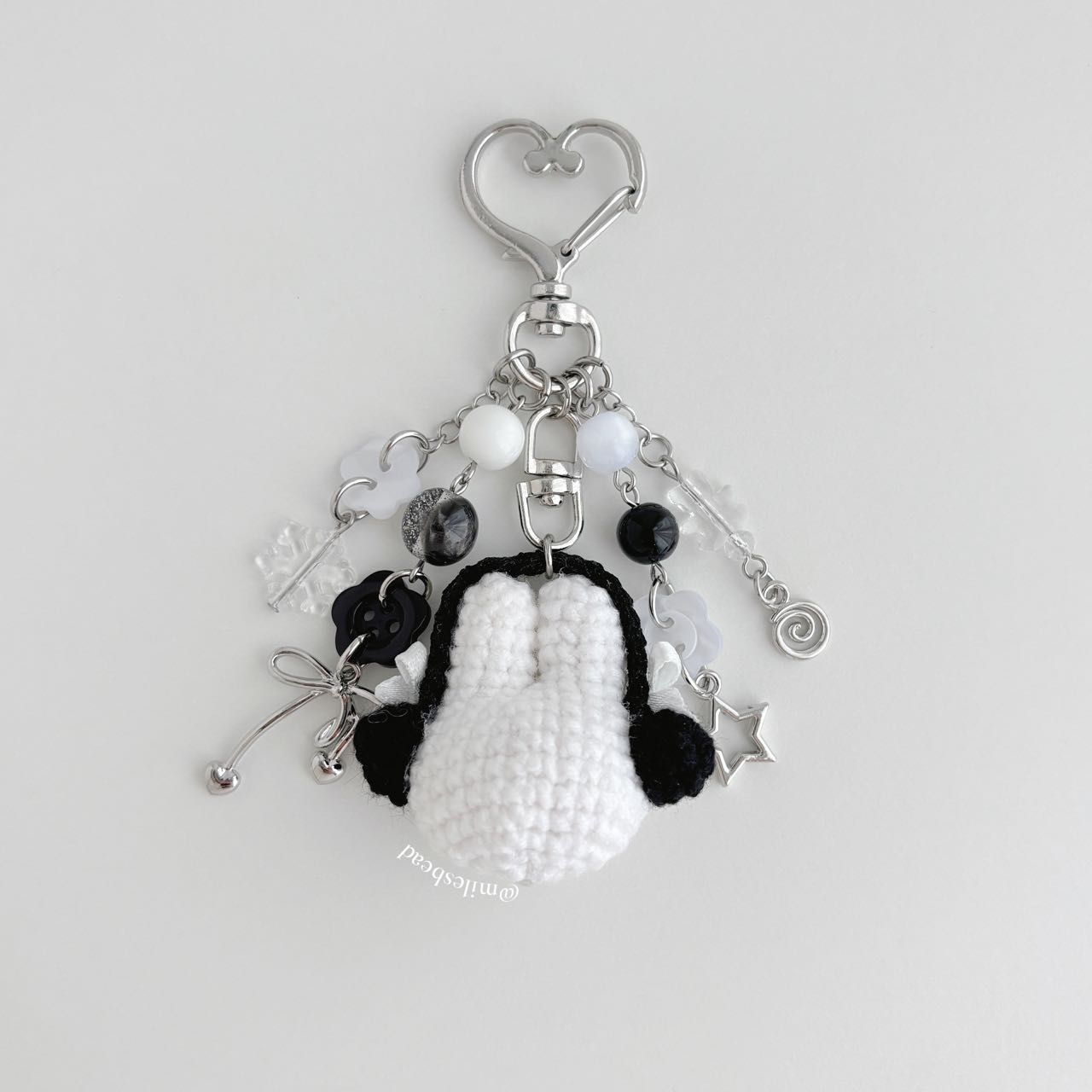 Bunny Crochet Keychains