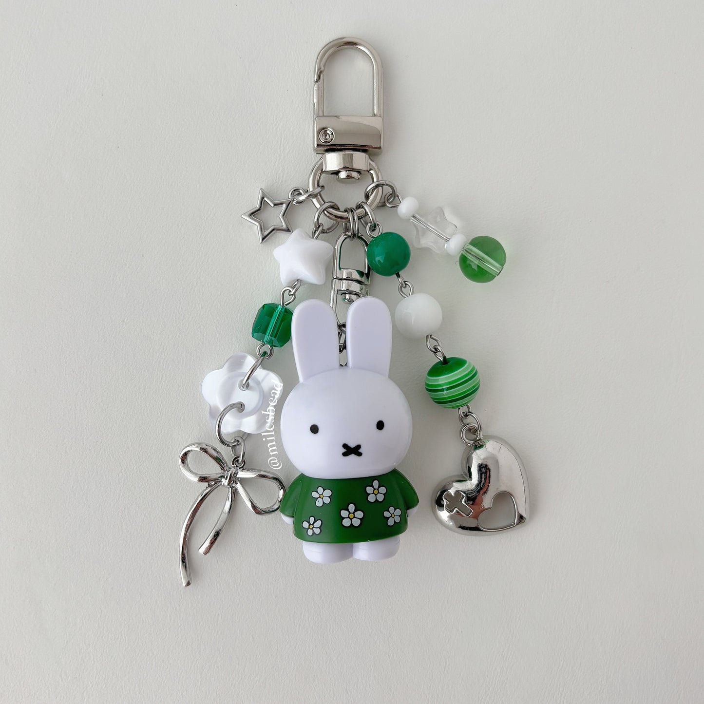 Miffy keychain miffy bunny keychain