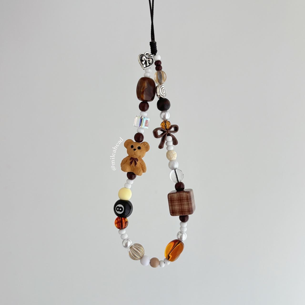 Cocoa Bear 🐻 Phone Charm