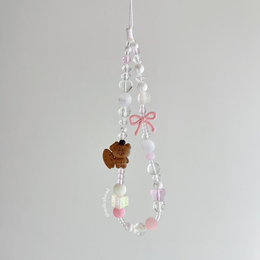 Surfer Kitty 🌊 Phone Charm,