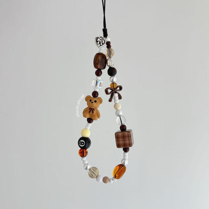 Bear phone charm