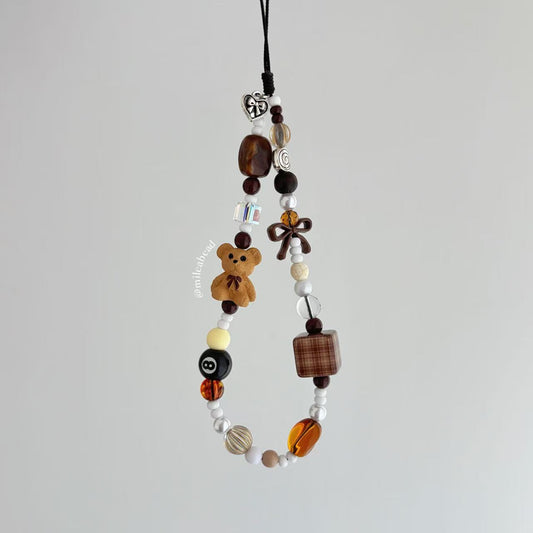 Bear phone charm