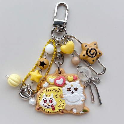 chiikawa cookie blind bag series - handmade keychain