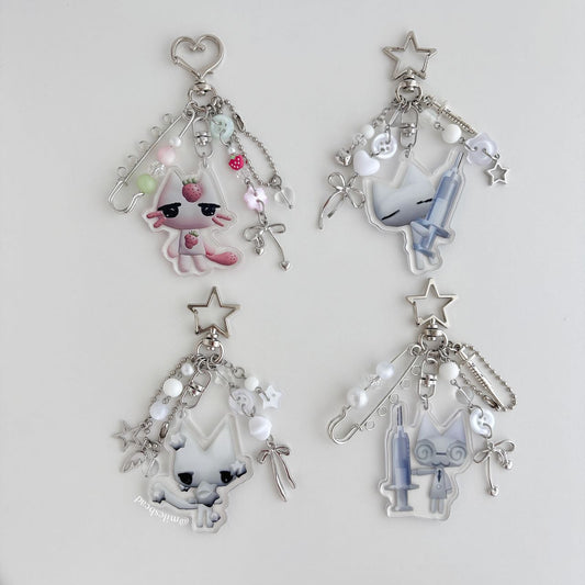 Cat keychain