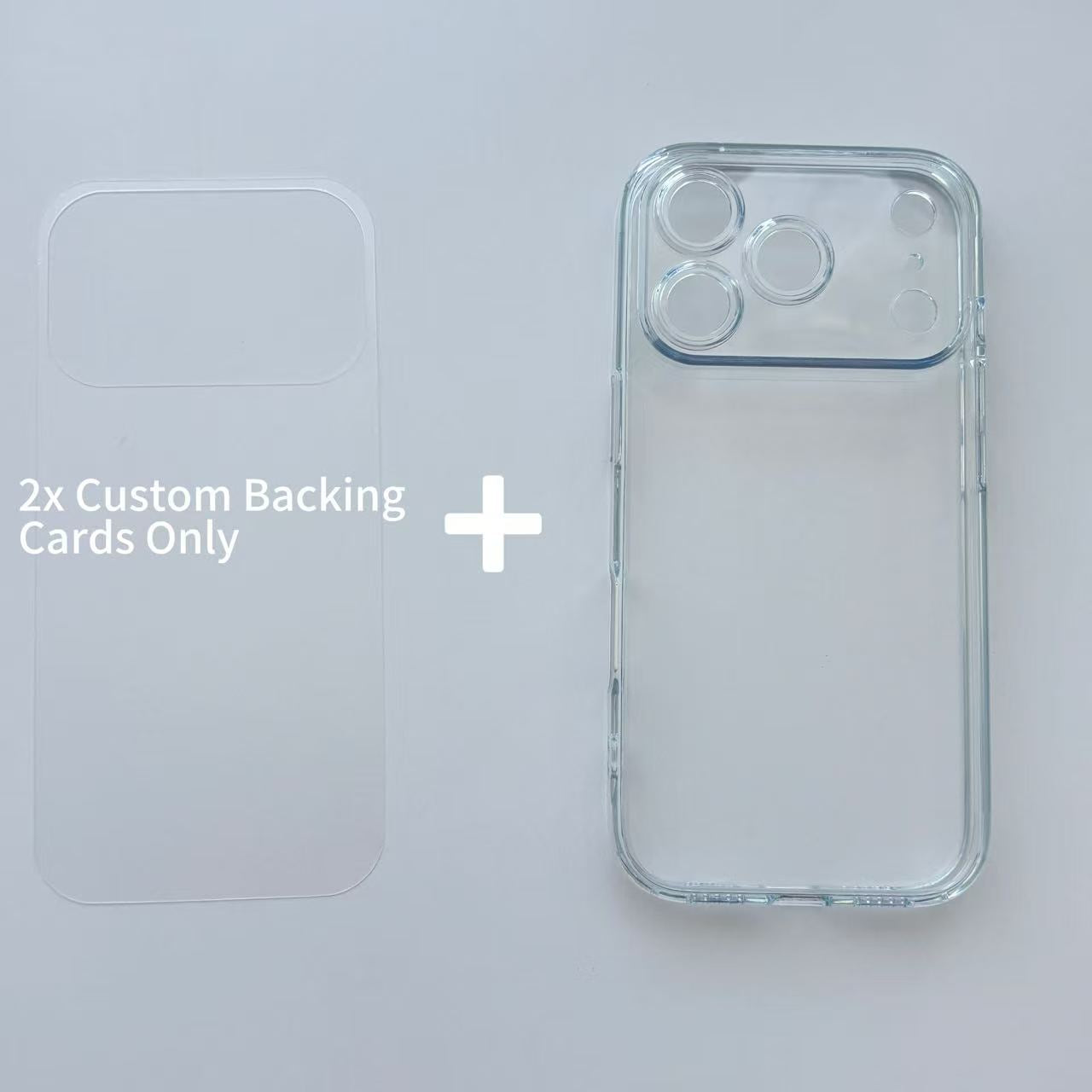 Customizable Phone Backing Card