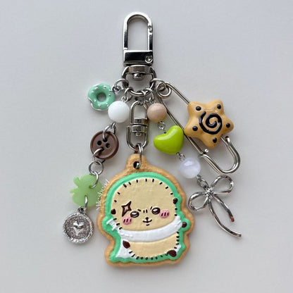 chiikawa cookie blind bag series - handmade keychain