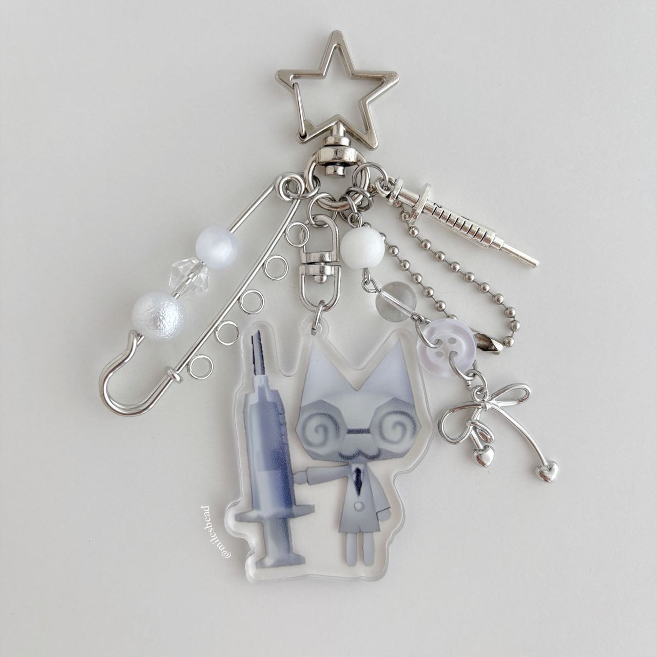 Cat keychain