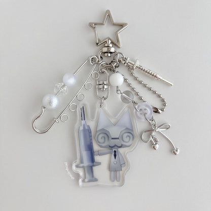 Cat keychain