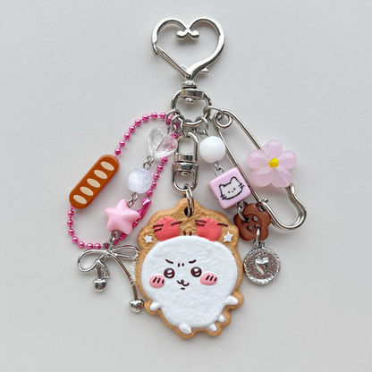 chiikawa cookie blind bag series - handmade keychain