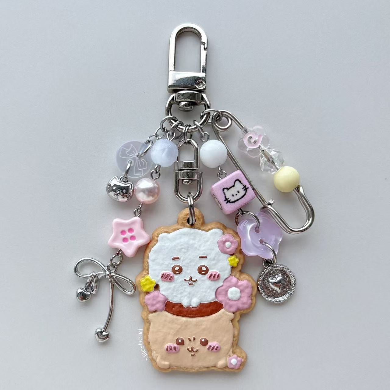 chiikawa cookie blind bag series - handmade keychain