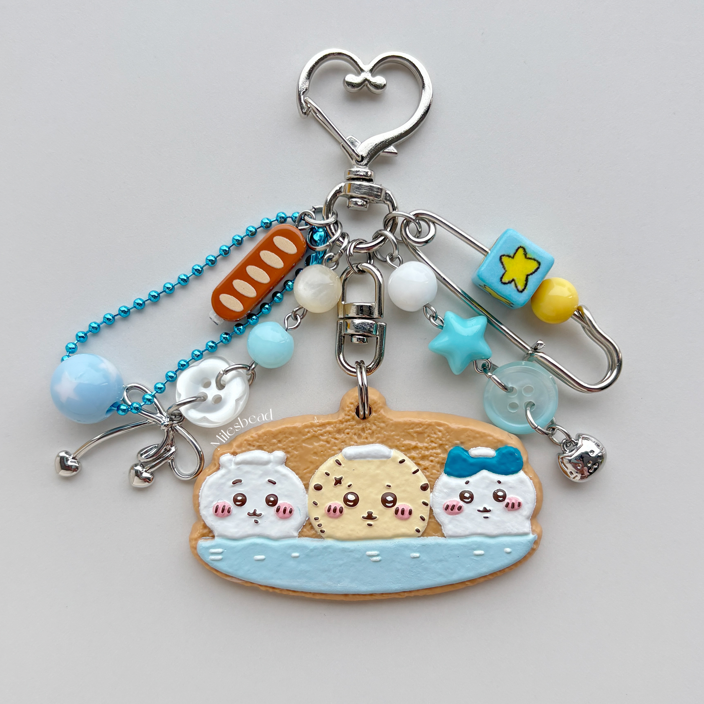 chiikawa cookie blind bag series - handmade keychain
