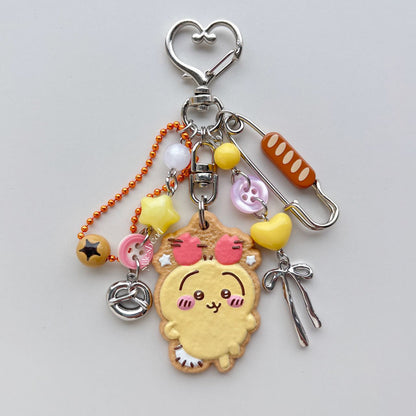 chiikawa cookie blind bag series - handmade keychain