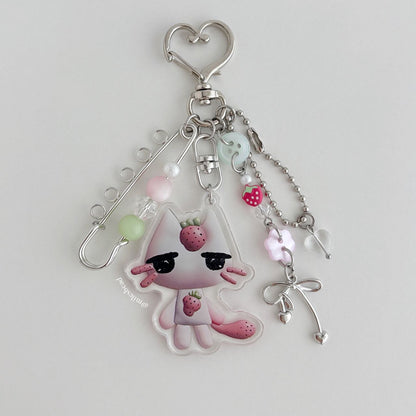 Cat keychain