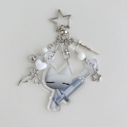 Cat keychain
