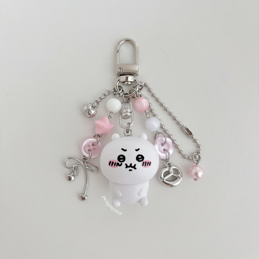 Cry Chiikawa bag charm