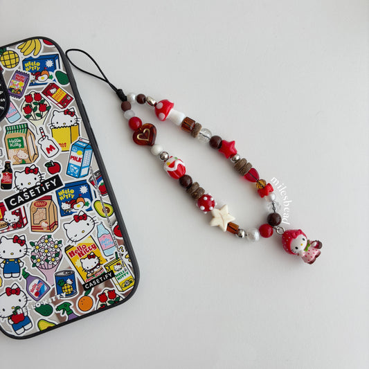 Kitty phone charm