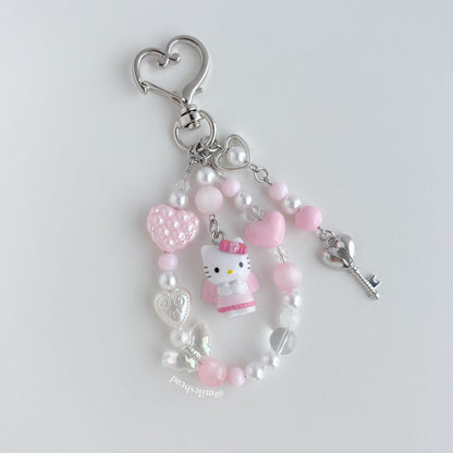 Angle Kitty Keychain  Bag Charm