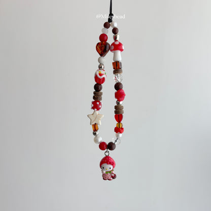 Kitty phone charm