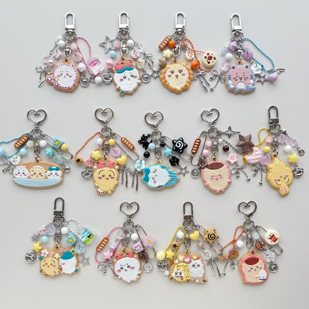 chiikawa cookie blind bag series - handmade keychain