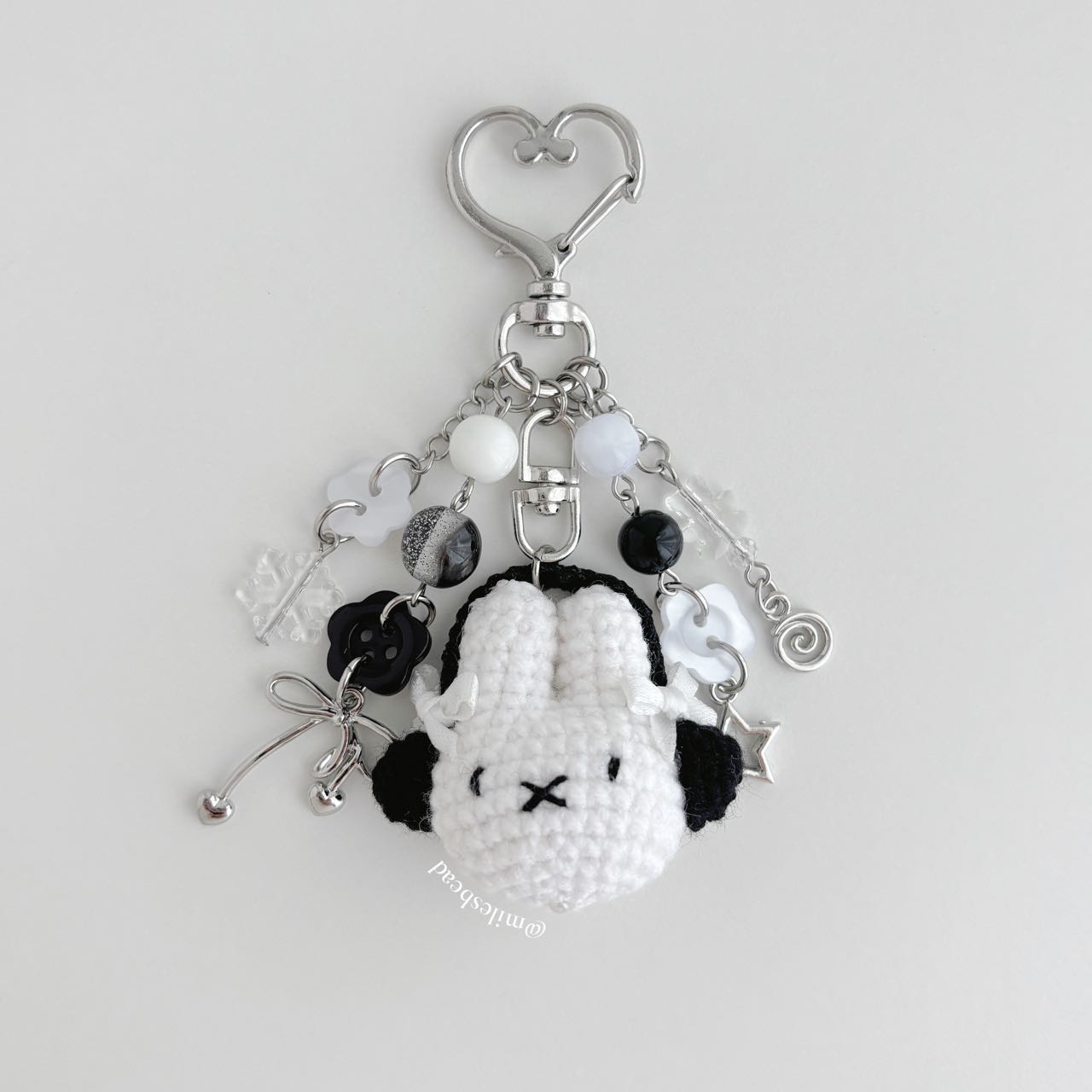 Bunny Crochet Keychains