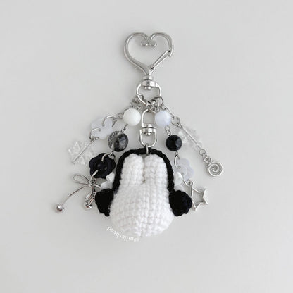 Bunny Crochet Keychains