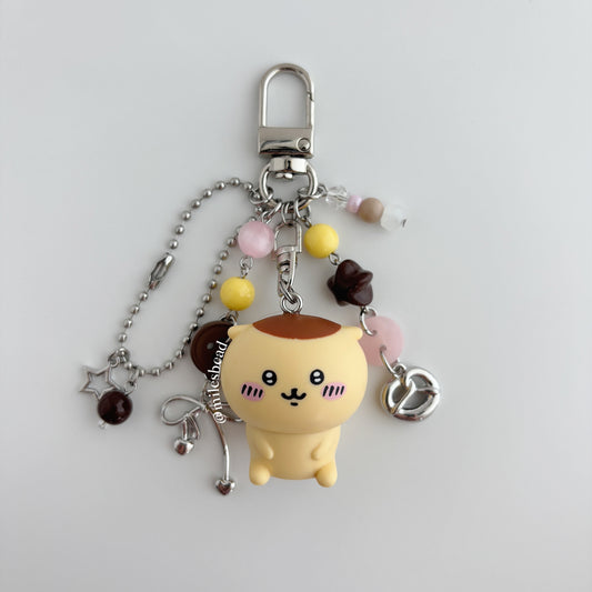 Chiikawa kuri manjū bag charm