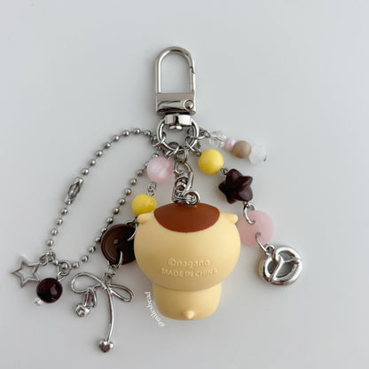 Chiikawa kuri manjū bag charm