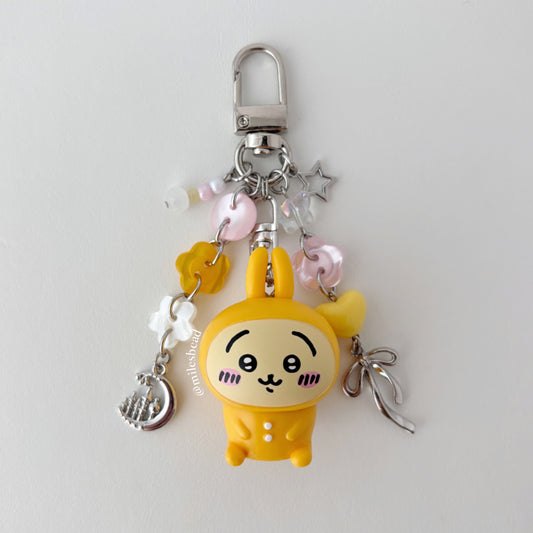 Chiikawa Keychain-Pajama Usaqi