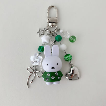 Miffy keychain miffy bunny keychain