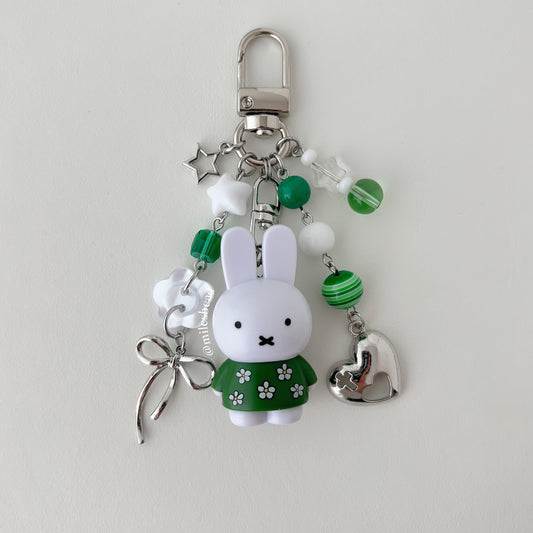 Miffy keychain miffy bunny keychain