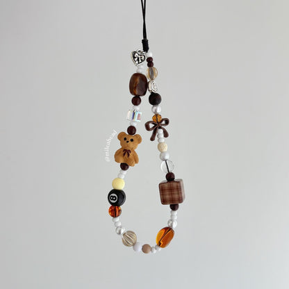 Cocoa Bear 🐻 Phone Charm